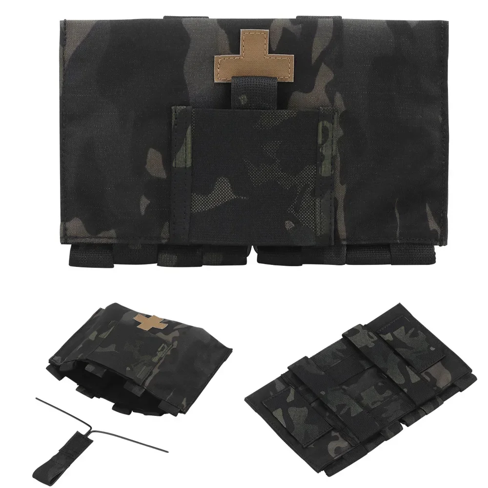 Bolsa médica táctica de primeros auxilios, liberación rápida, bolsa de supervivencia Molle, bolsa de emergencia, caza y escalada de montaña - imagen 2