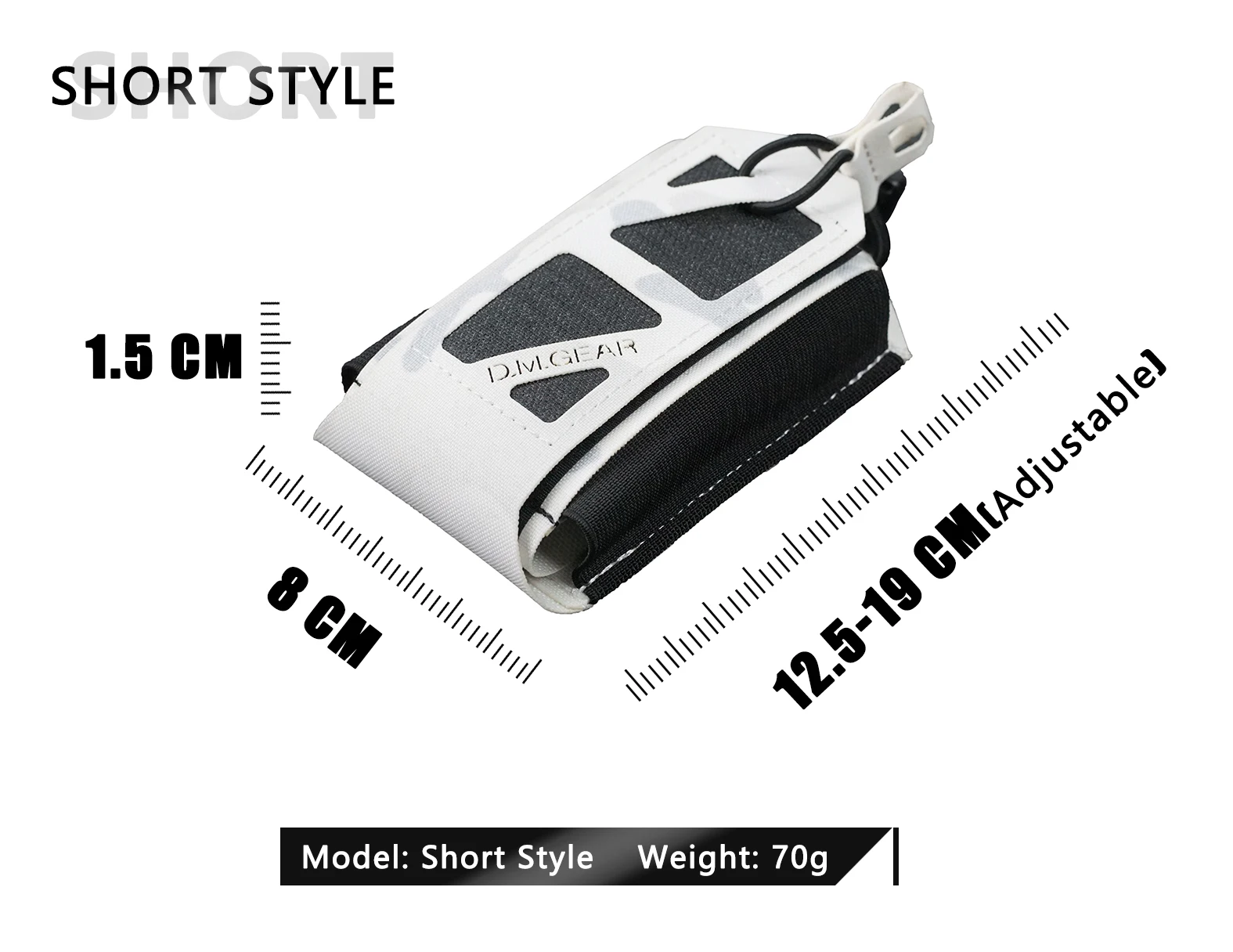 DMGear-Bolsa de herramientas multiusos de acero, para walkie-talkie, 556, 762, para revistas, subbolsa MOLLE - imagen 4