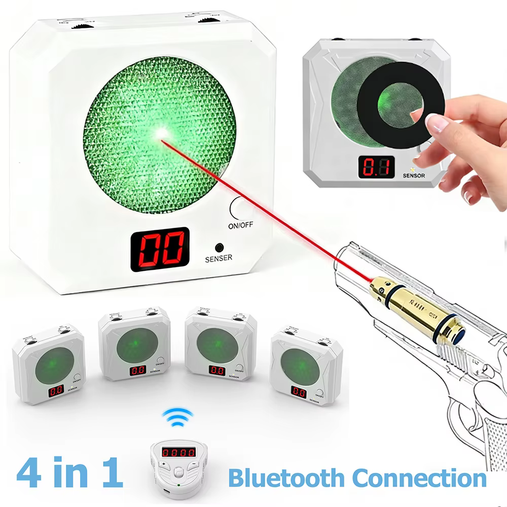 Objetivos láser tiro en seco conteo electrónico Bluetooth mando remoto