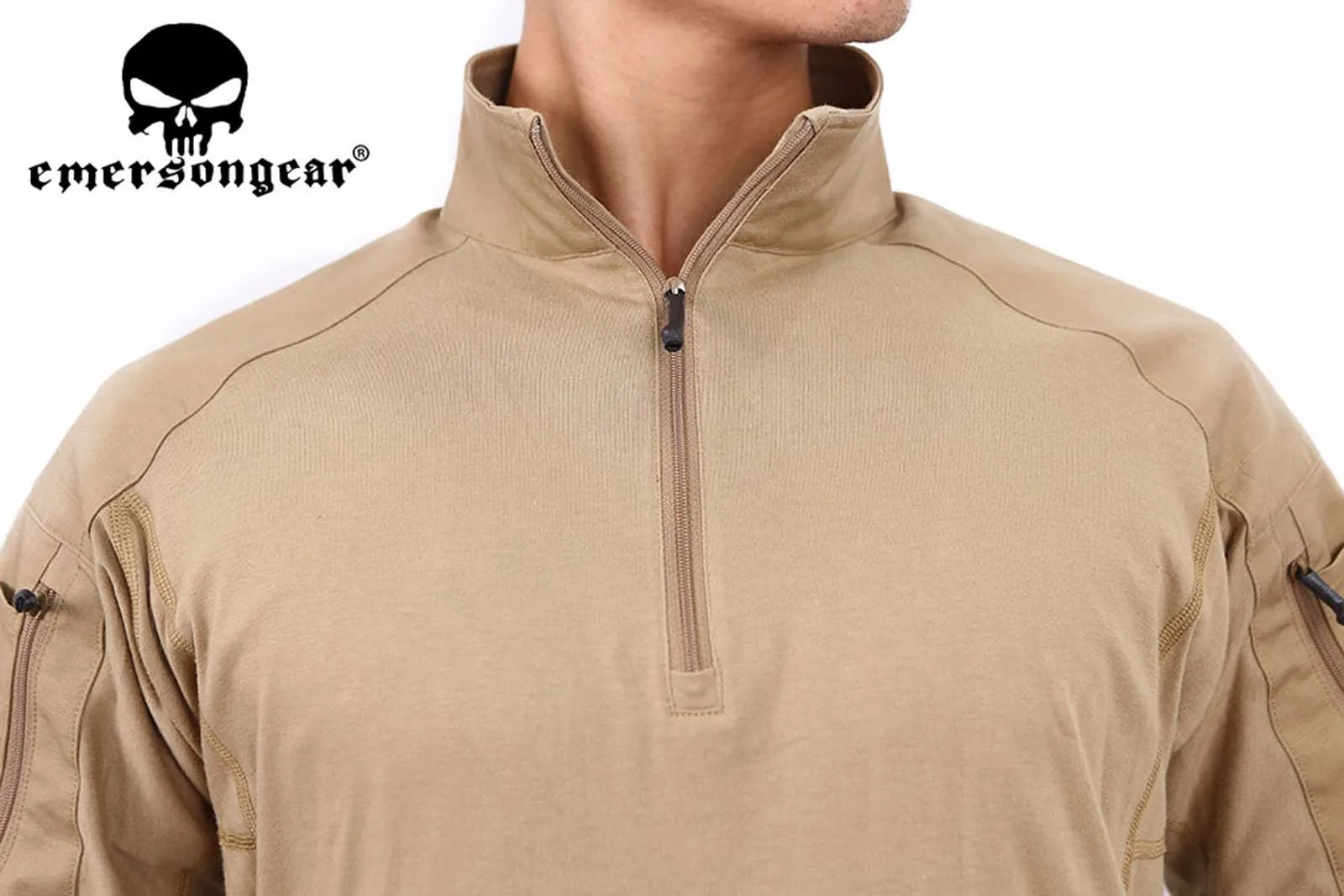 Emersongear, camisetas tácticas de combate E4, camiseta para hombre, camisetas de servicio, camiseta de entrenamiento, Camping, caza, deporte, Airsoft, senderismo al aire libre EM9429 - imagen 4