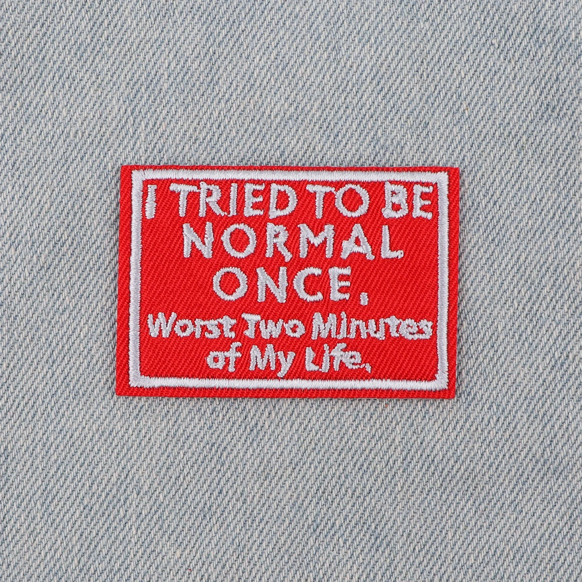 Parches con citas inspiradoras para ropa, apliques, insignias para planchar, pegatinas para ropa, costura DIY, rayas bordadas - imagen 2