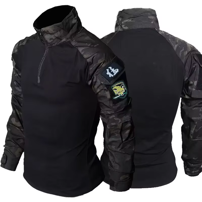 Camisa adiestramiento al aire libre hombre transpirable paintball caza - imagen 2