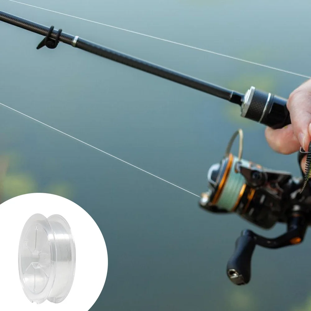 Línea de pesca de 100m, línea de pesca de monofilamento de nailon, alambre de pesca de 0,37/0,47mm para hilo de pesca de carpa, accesorios transparentes para peces - imagen 4