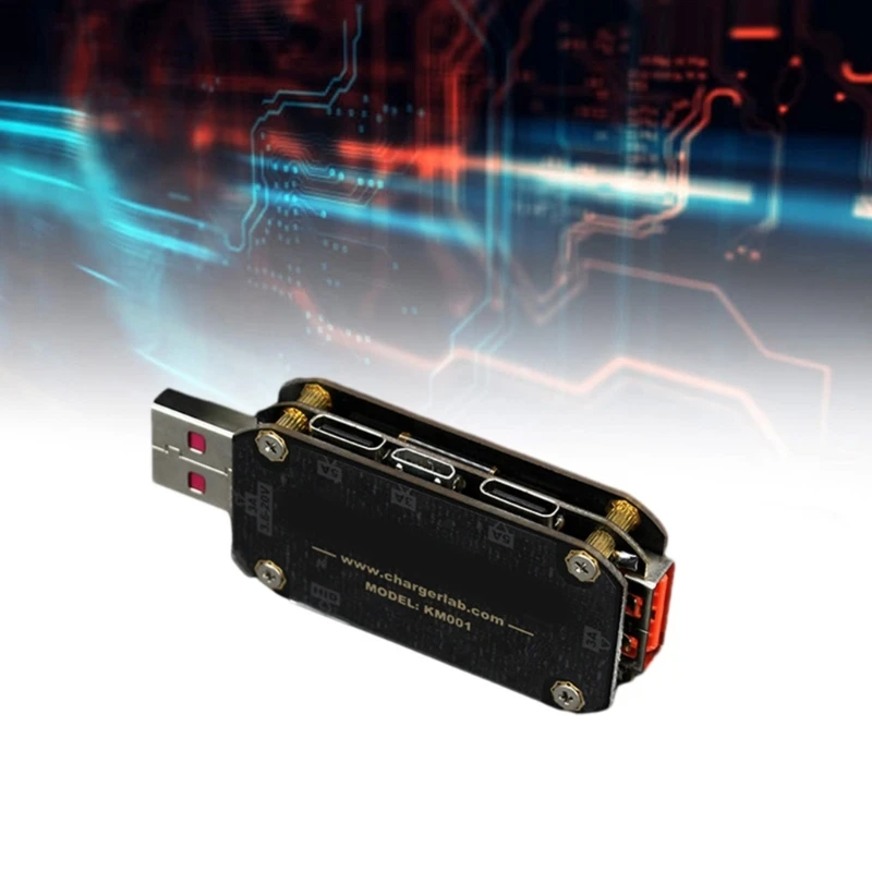 Probador USB PD compacto con múltiples funciones dispositivo prueba USB herramienta esencial ligera para ingeniería - imagen 4