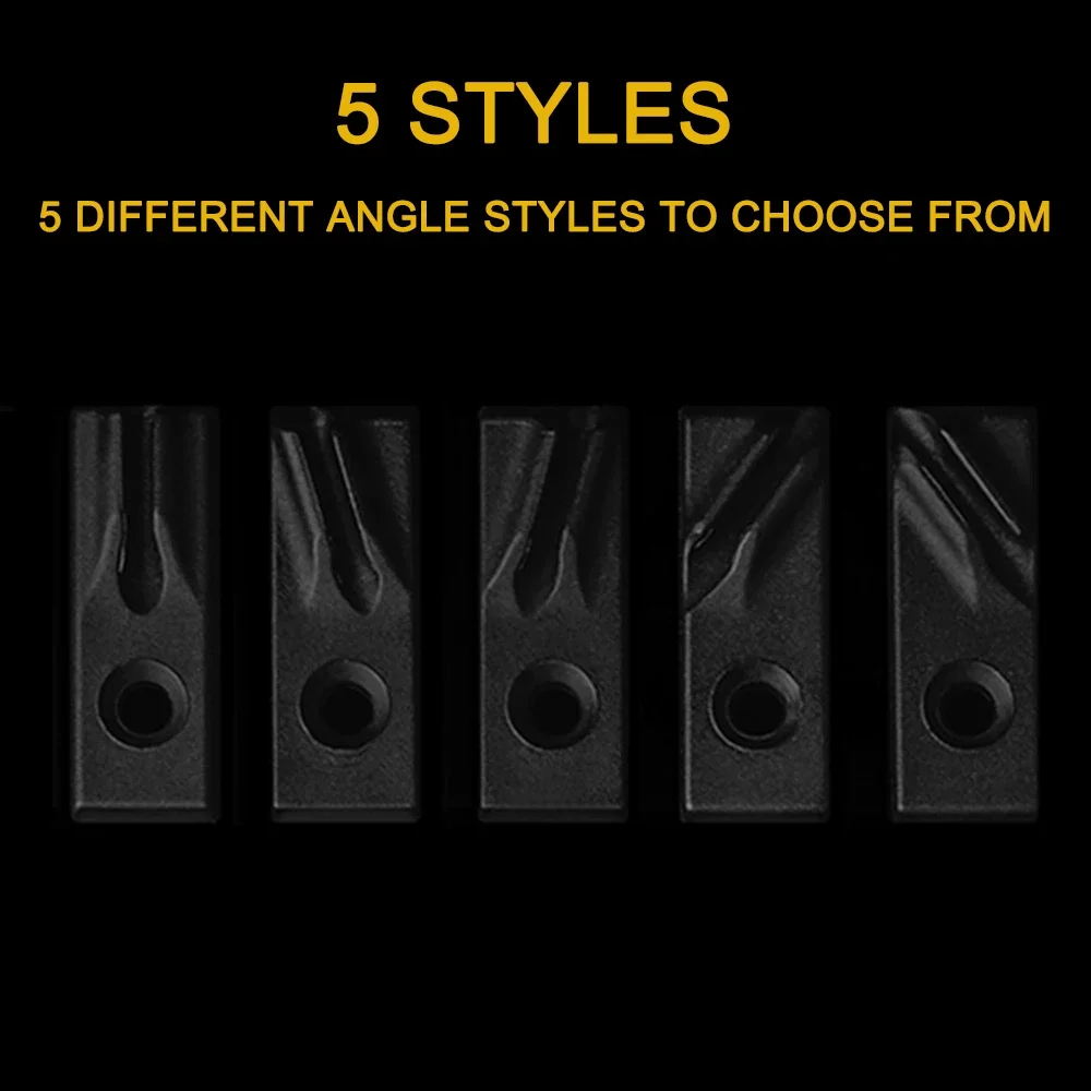 Soporte de Cable M-LOk de nailon, retenedor Modular de riel Airsoft, Clip de Cable de interruptor de linterna para luz M300 M600 PEQ Wea Pon, 6 uds. - imagen 3