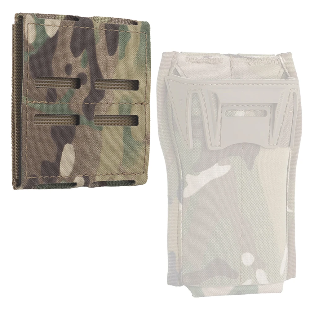 Panel adaptador MOLLE doble fila para placa portadora táctica - imagen 3