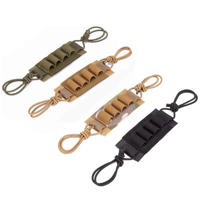 Casco táctico NVG CR123A tablero de almacenamiento de batería elástica dispositivo de visión nocturna cinturón de fijación 2 uds cordones de almacenamiento de batería de casco