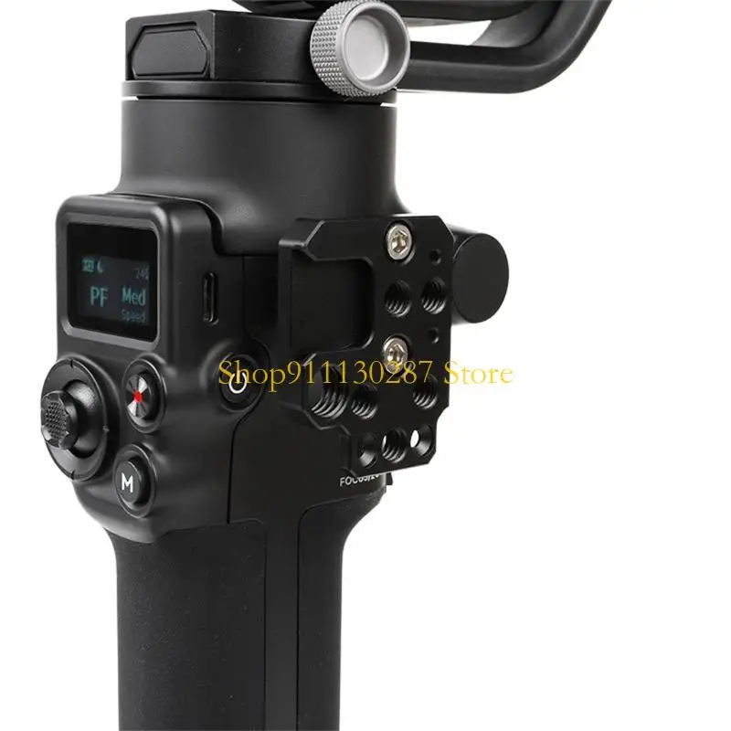 Placa montaje accesorios cardán J1HC con puertos 1/4" y 3/8" para Ronin S RSC2 - imagen 4