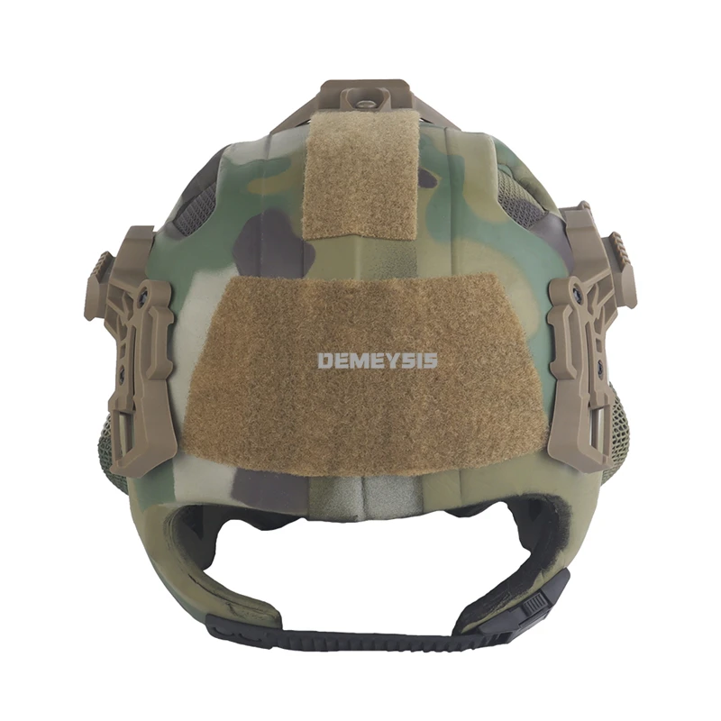 Casco táctico Airsoft protección facial completa con correa ajustable para Paintball, ciclismo de motocicleta, entrenamiento táctico - imagen 3