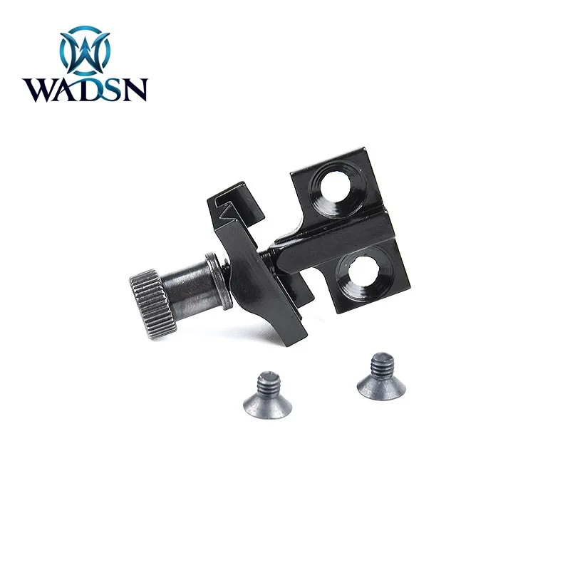 WADSN-Accesorios de indicador láser PEQ 15/LA-5C UHP, cubiertas de batería de montaje Picatinny de Metal, filtro de goma para linterna - imagen 2