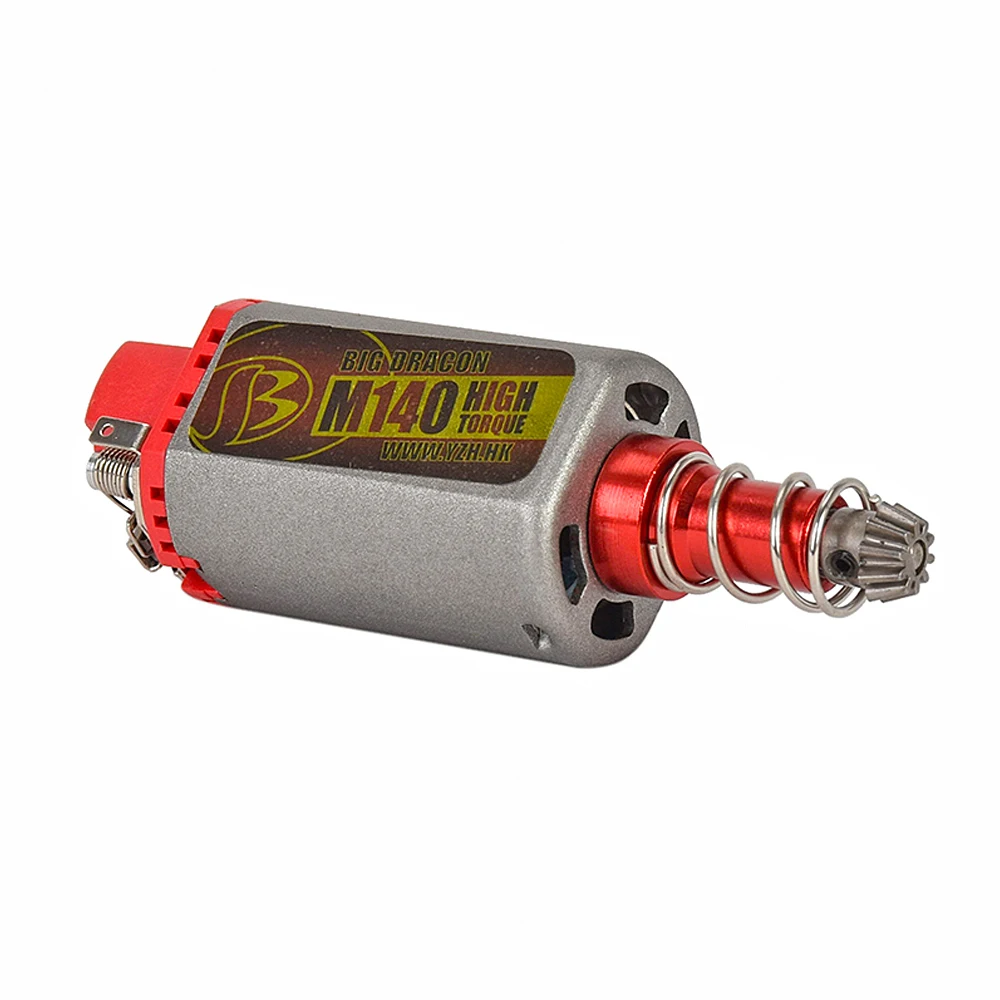 Dracon grande táctico M120/140/160, Motor de alto par/alta velocidad, AEG/ EBB, eje largo/corto para Airsoft M4/MP5 M16 G3 P90 AK - imagen 5