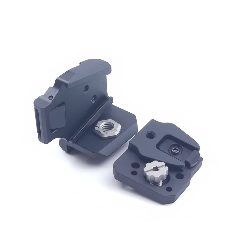 NVG Mount OSS OBVERSE SHOES SET cola de milano PVS14 brazos aptos para KVC Bridge gafas de visión nocturna adaptador de soporte Binocular Monocular - imagen 5