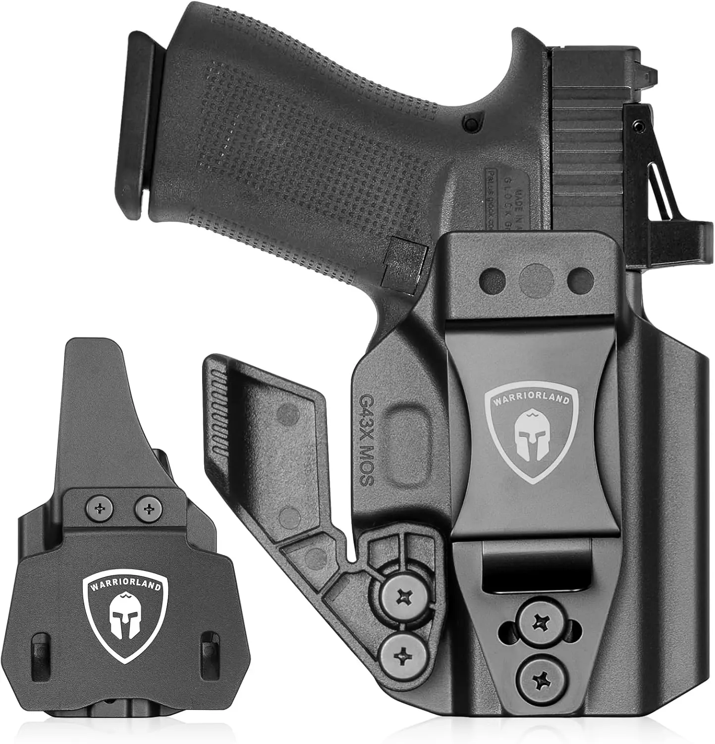 Funda táctica Glock 43/43X IWB/OWB sin láser, pinza derecha - imagen 5