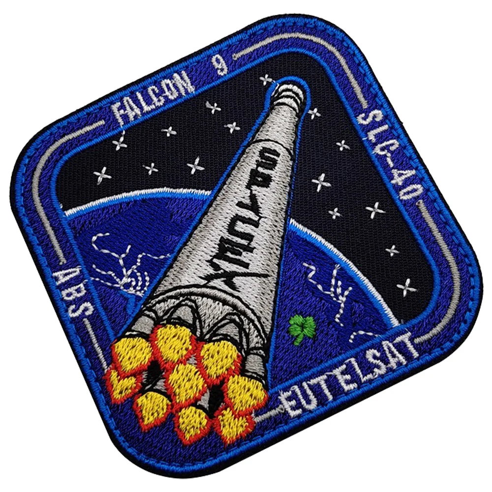 Accesorios para bolsa al aire libre, insignia bordada para explorar el espacio, chaqueta, brazalete, artesanía, parche para mochila con gancho y bucle DIY - imagen 5