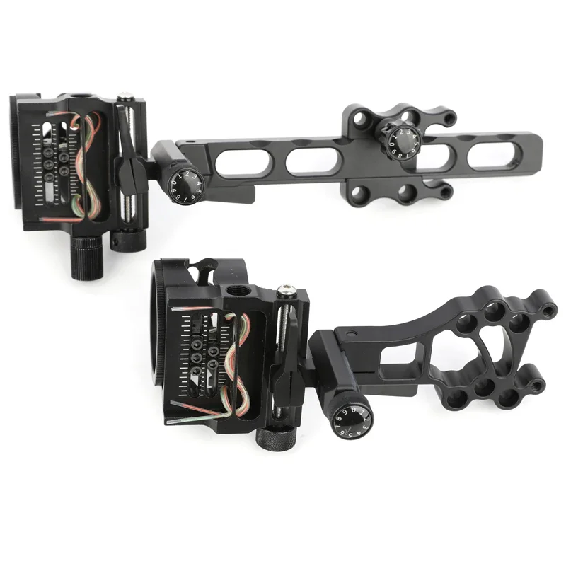 Mira AME arco compuesto 5 pines con luz – Ajustable para caza - imagen 3