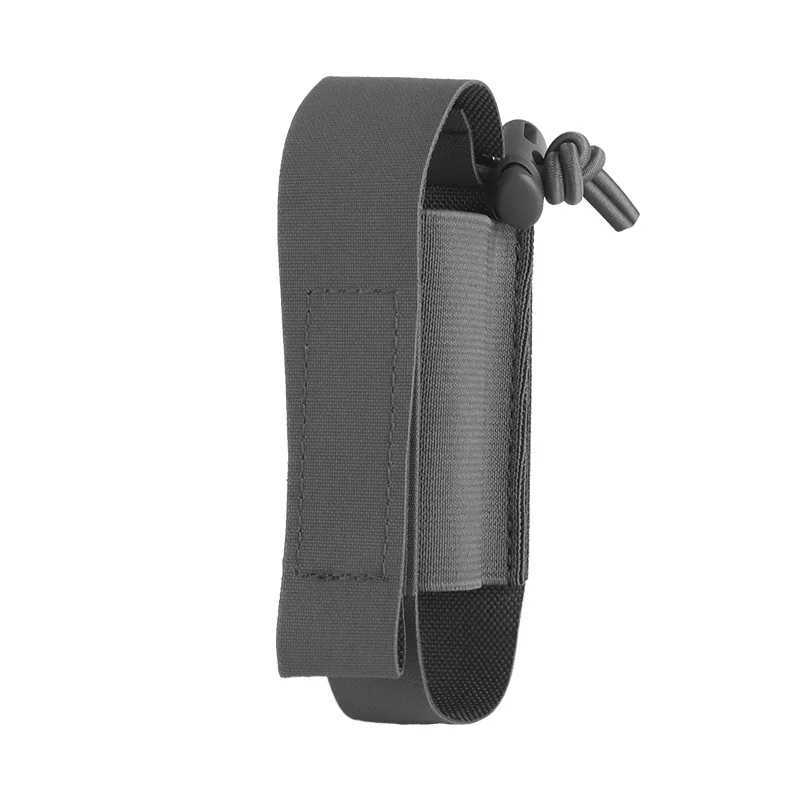 Bolsa de utilidad MOLLE con tapa abatible: almacenamiento de cordón estirable para cinturones de caza y equipos deportivos - imagen 5