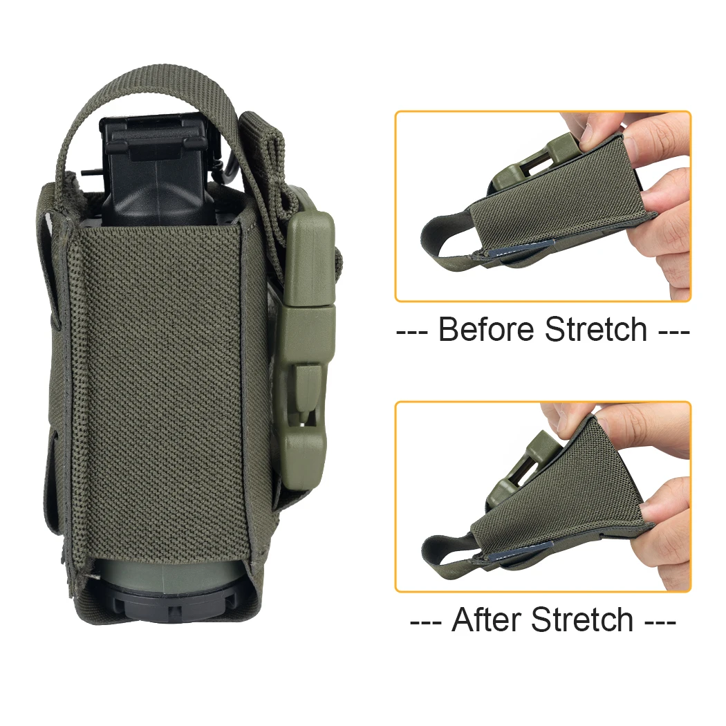 IDOGEAR-bolsa táctica individual Flashbang, bolsa para herramientas, portador multifunción MOLLE 3593 - imagen 5