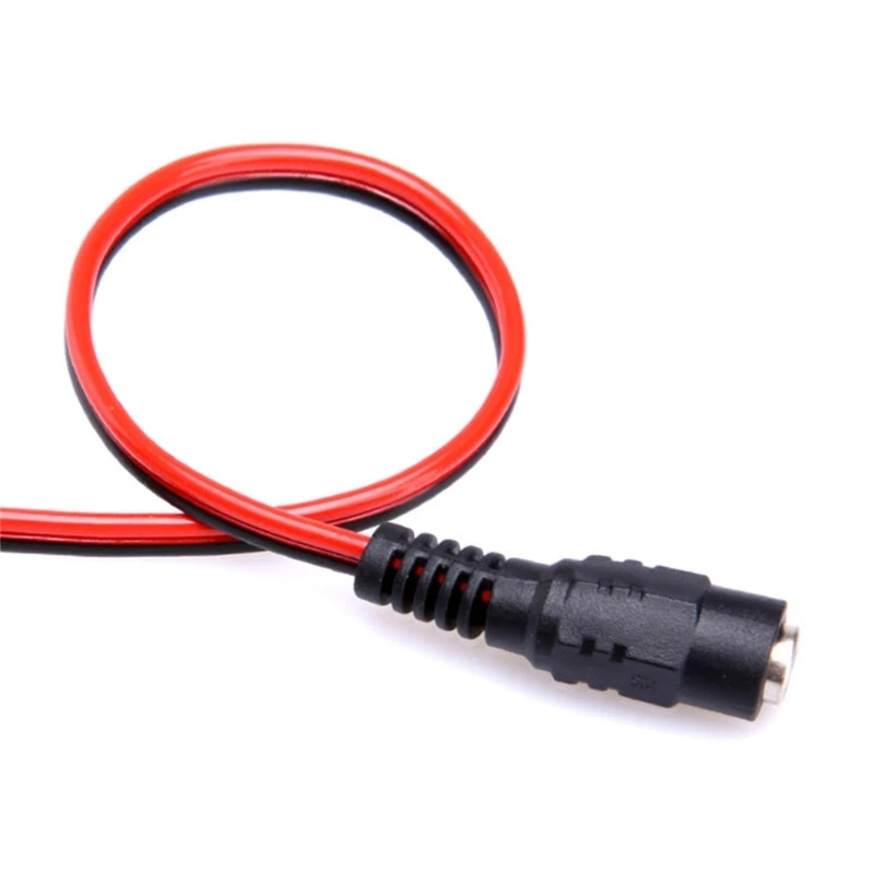 5 uds DC5.5x2,1mm conectores Cable alimentación, Cable alimentación Cable en Cable 2 colores para - imagen 4