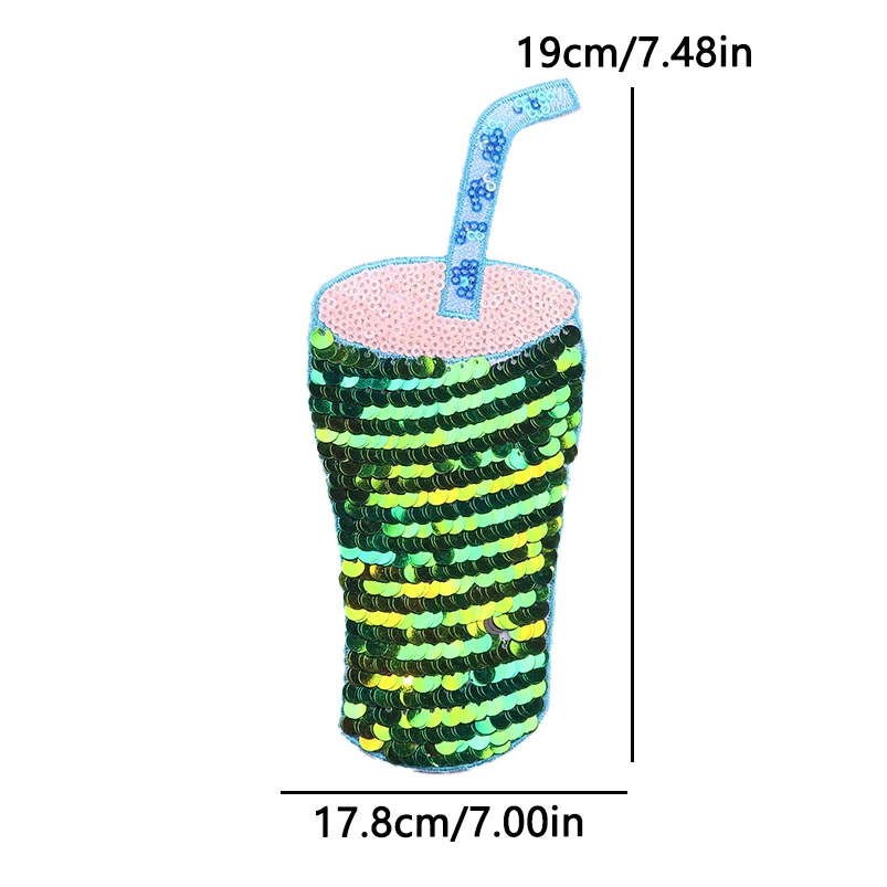Parches de lentejuelas grandes de Feliz Navidad para ropa, parche de hierro para árbol de Navidad de Reno para decoración, insignia de regalos de Carnaval de alegría - imagen 5