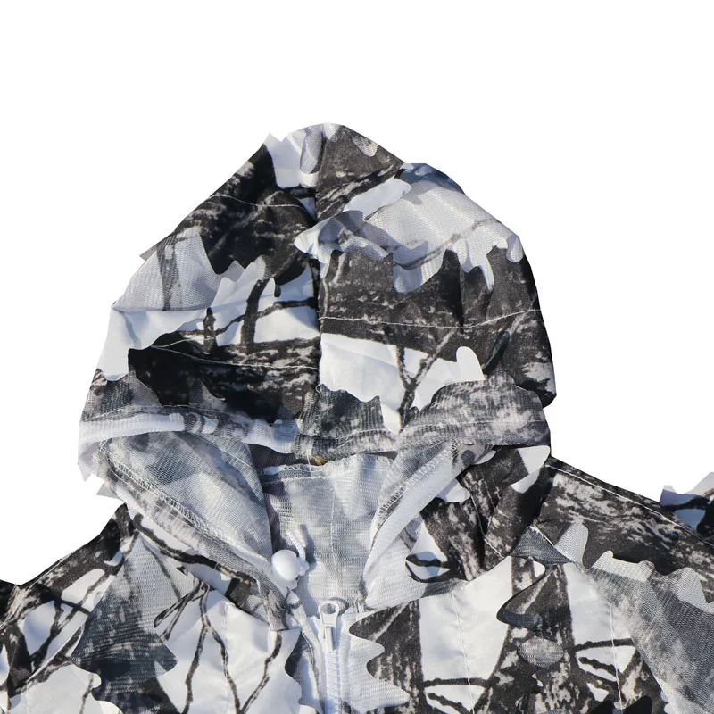 Traje Ghillie de camuflaje biónico de Blancanieves, diseño profesional de corte 3D, traje de pescador cazador, ropa de fotógrafo transpirable - imagen 4