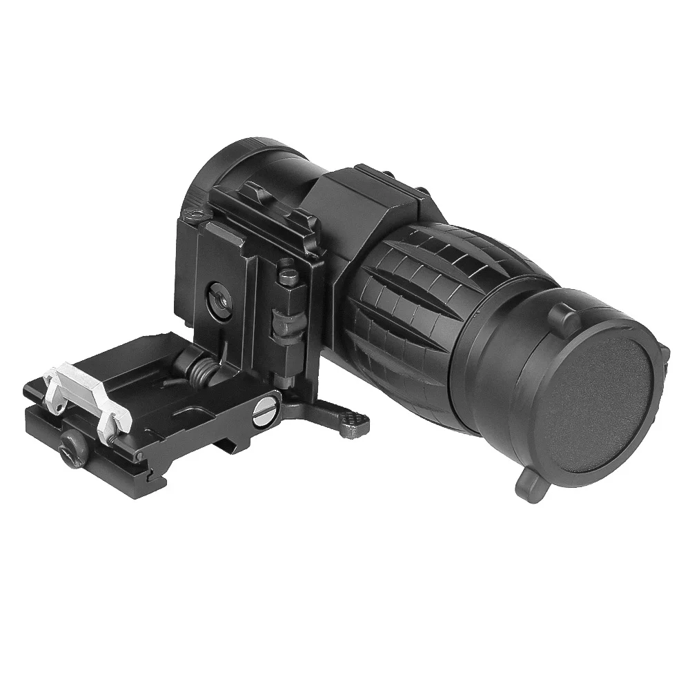 SPINA OPTICS-lupa táctica 3X para Mira de Rifle de punto rojo, accesorios de caza con volteo a montaje lateral - imagen 3