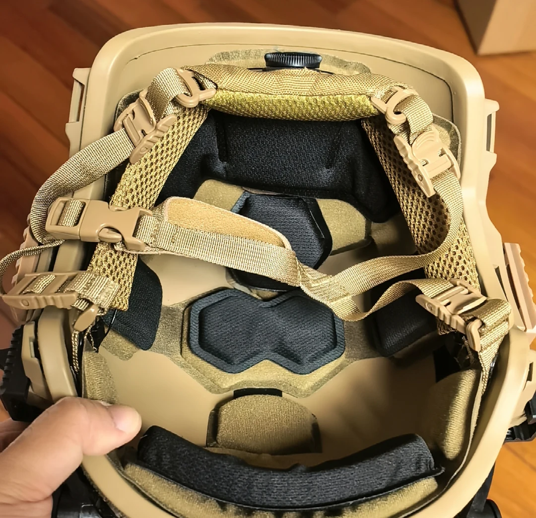 Casco táctico de aramida Wendy3.0, seguridad de protección a prueba de balas de nivel IIIA - imagen 5