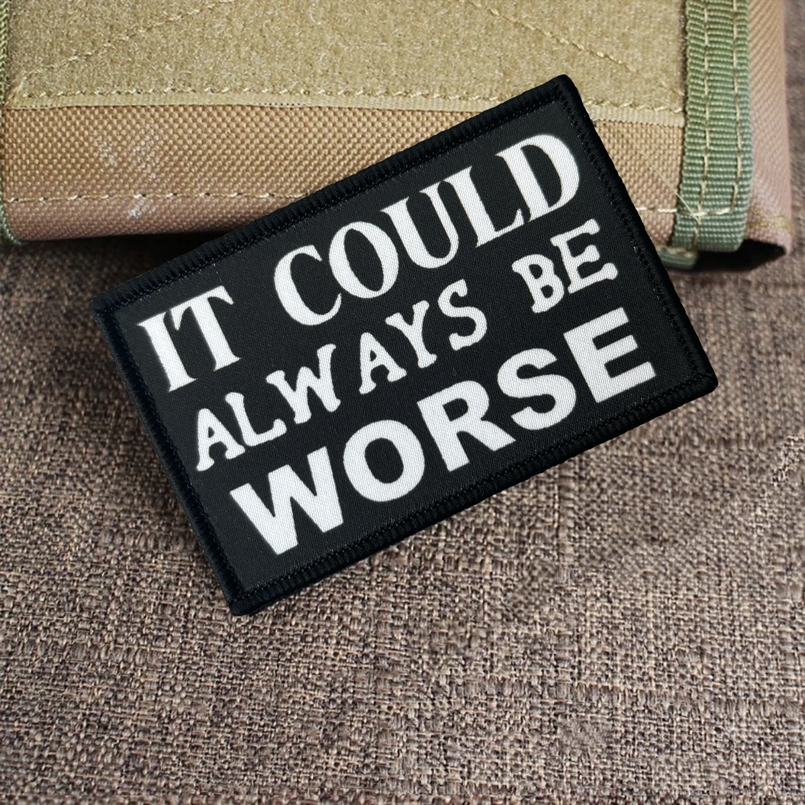 Parche táctico velcro con Meme – Insignia moral militar para mochila - imagen 5