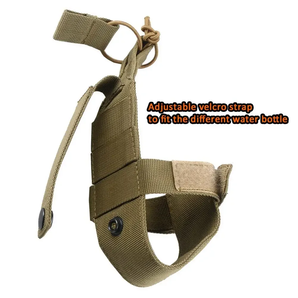 Soporte portabotellas MOLLE táctico – Bolsa nailon outdoor - imagen 5