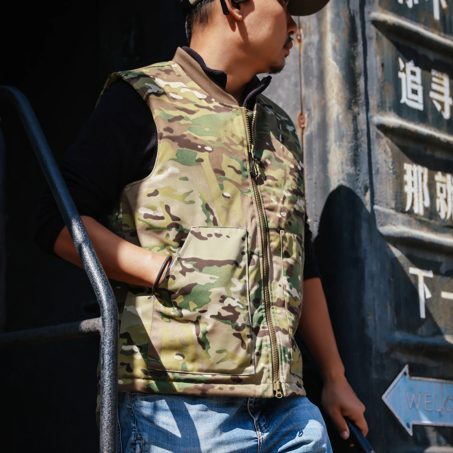 MAUHOSO Otoño Invierno chaleco hombres grueso cálido chaqueta sin mangas hombres Casual chaleco de alta calidad - imagen 5