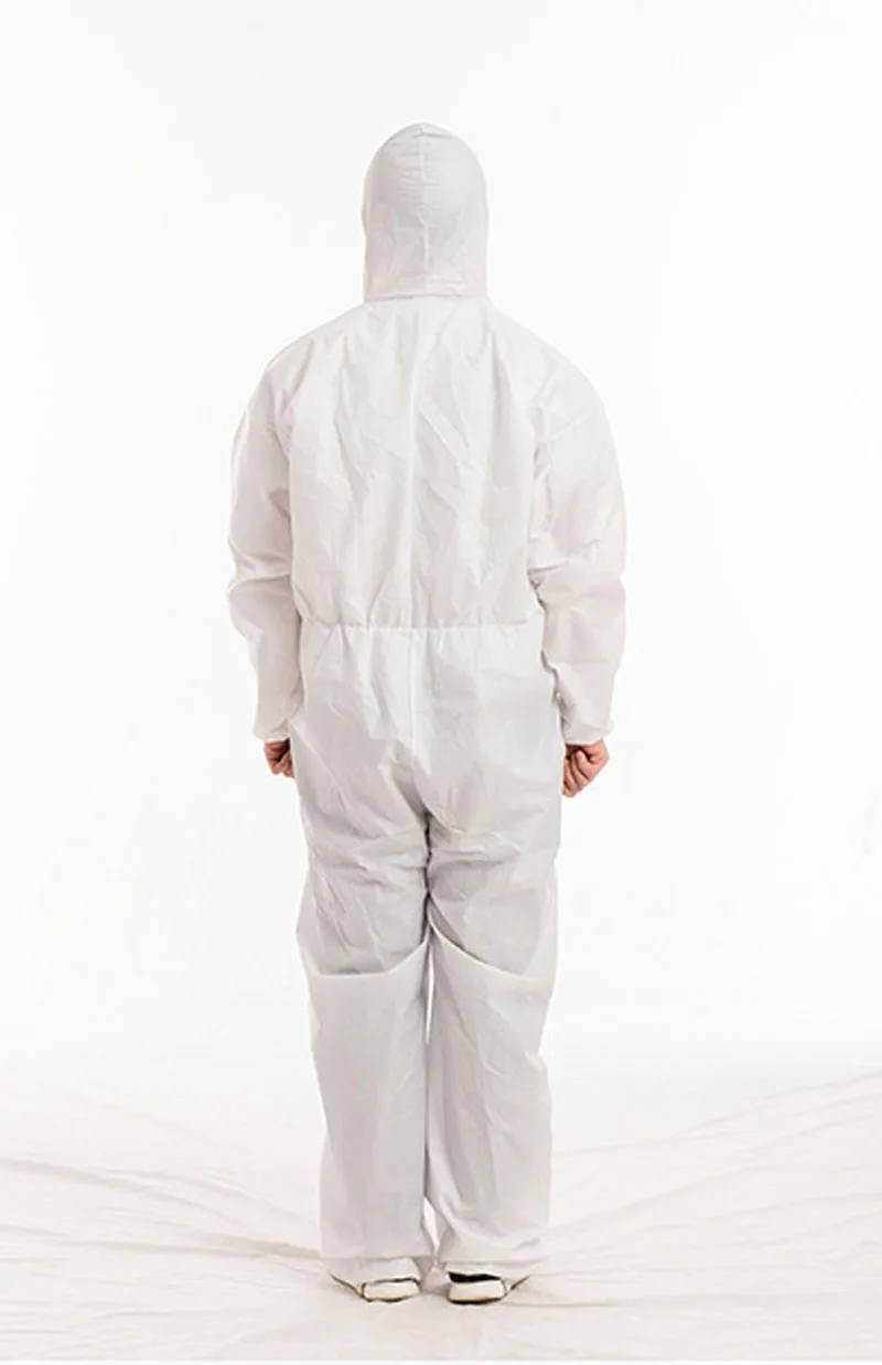 Mono desechable, transpirable, a prueba de polvo, resistente al agua y al aceite, seguridad en el trabajo, antipolvo, pintura, decoración, traje de trabajo - imagen 5