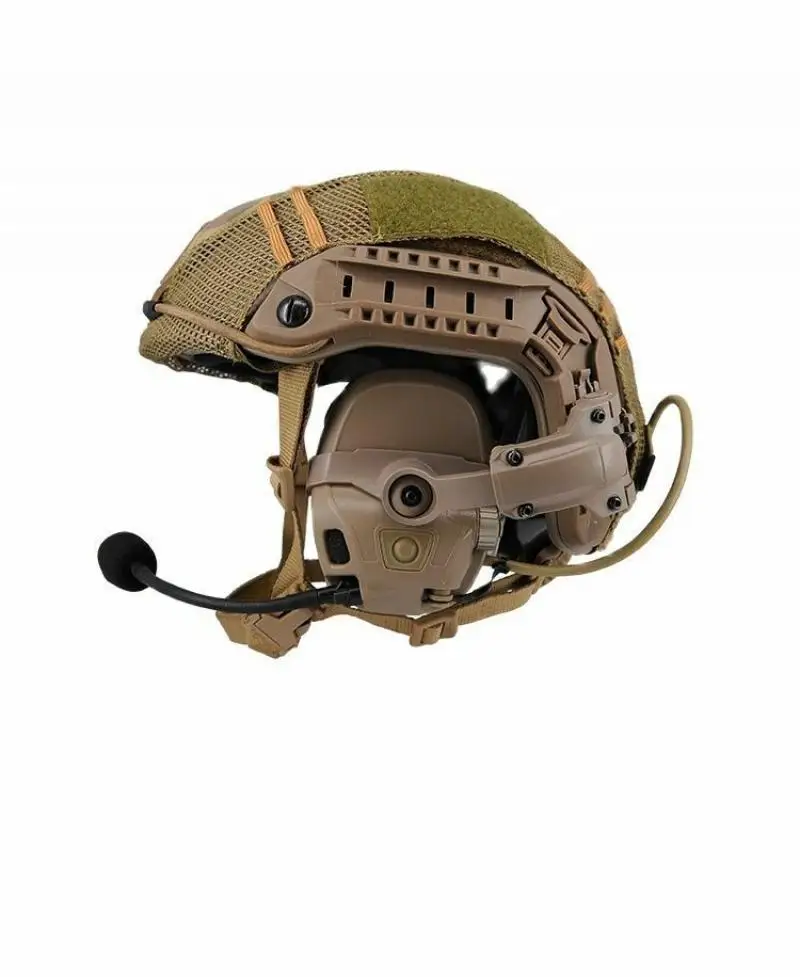 Auriculares tácticos con cancelación de ruido, reemplaza el micrófono para auriculares AMP - imagen 4