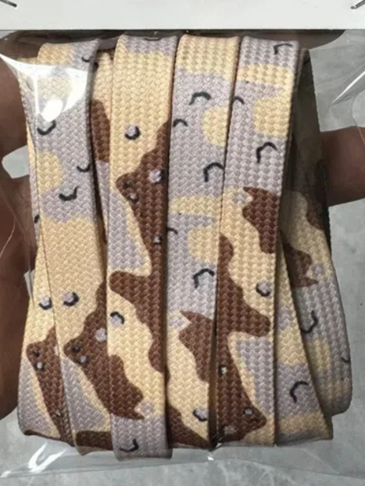 Color al aire libre de la impresión de los hombres y de las mujeres de los zapatillas de deporte del color del patchwork del cordón del camuflaje - imagen 5