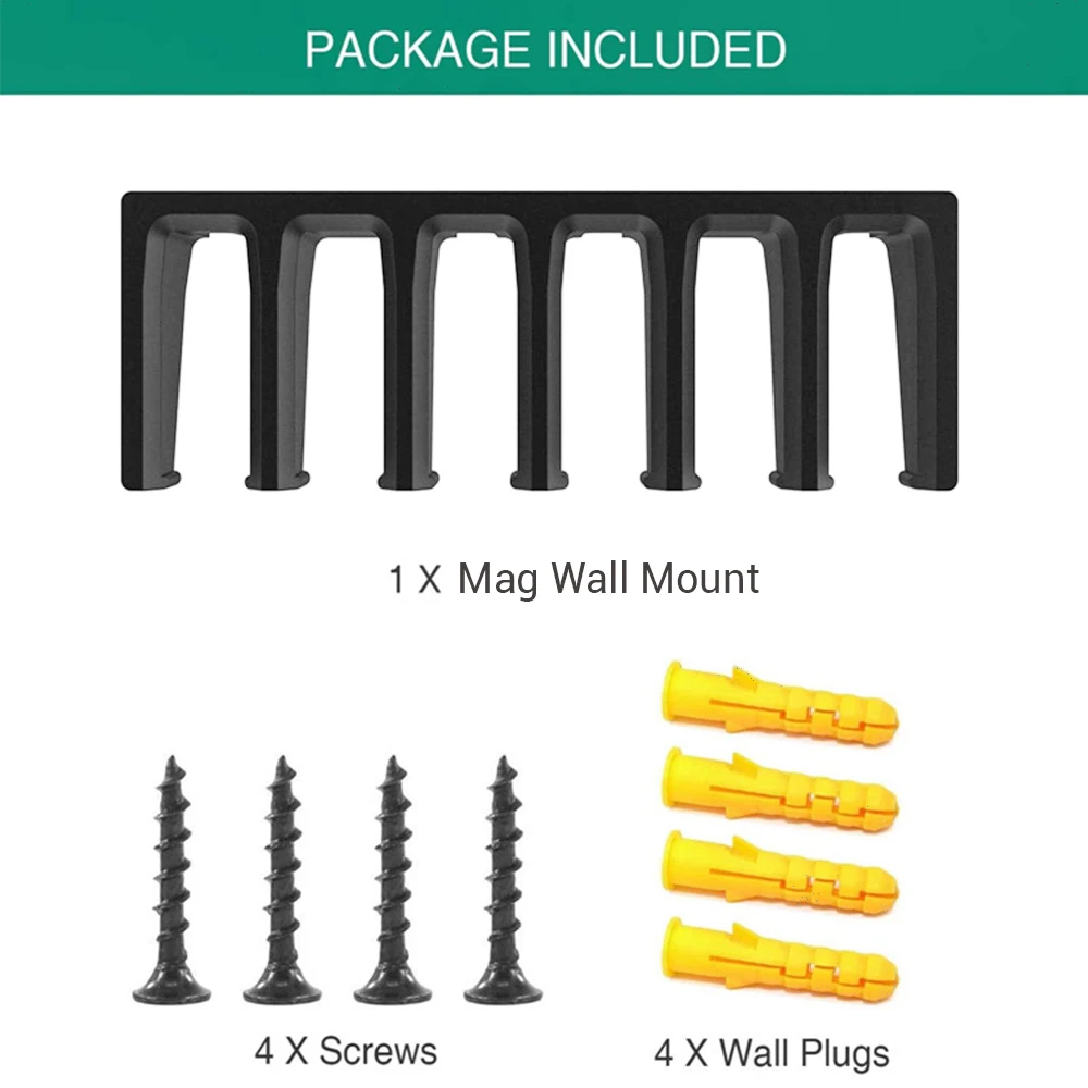 Soporte de pared para revistas tácticos con 6 ranuras, estante magnético estándar para Mag, soporte magnético para AR Mag, estante de almacenamiento para revistas, soporte de exhibición - imagen 5