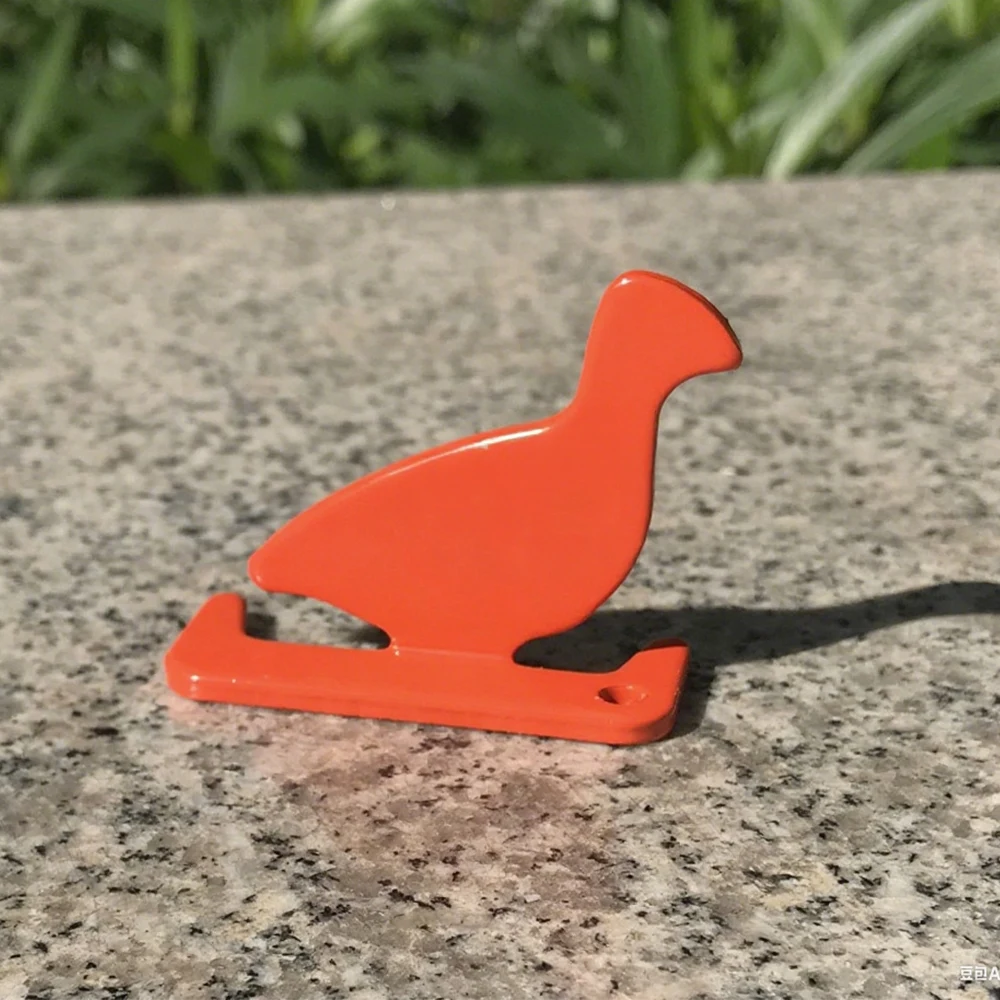 Objetivo de tiro de Metal, objetivo de acero para entrenamiento de puntería, práctica de silueta Animal, accesorios de tiro de caza, 4 Uds. - imagen 4