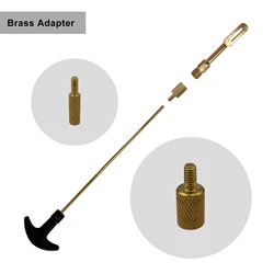Adaptadores de rosca para varilla de limpieza de pistola latón macizo