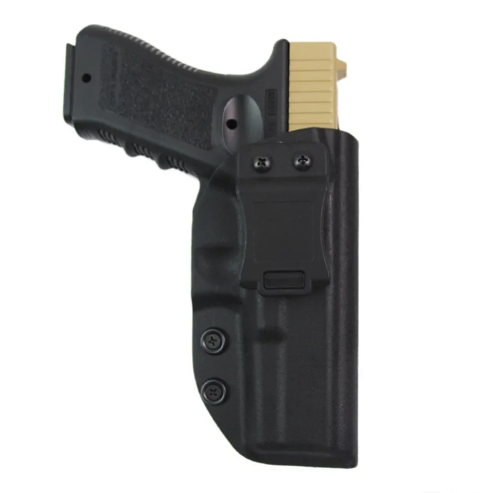 Funda táctica Glock oculta para llevar en el interior de la cintura Kydex IWB, funda para pistola para G17 G22 G31, funda para pistola de caza, Clip de cinturón - imagen 5