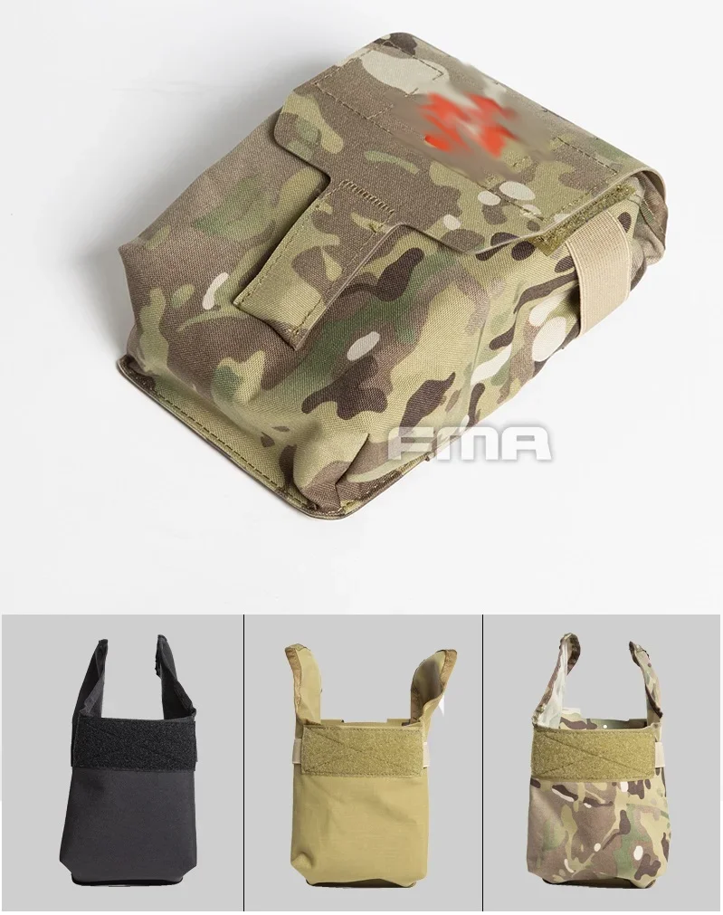 Botiquín de primeros auxilios de gran capacidad, nuevo Kit de accesorios de cintura para caza táctica al aire libre - imagen 2