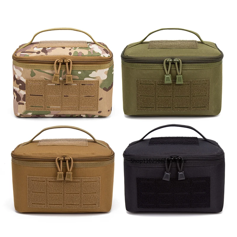 Tactical Cartridge Storage Bag – Portable Nylon Ammo Organizer Pouch, Waterproof EDC Utility Case for Hunting, and Range Gear - imagen 2