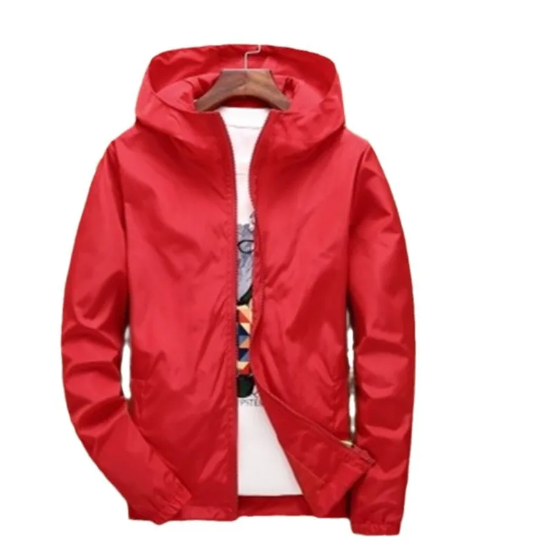 Nueva chaqueta térmica de ciclismo a prueba de viento para primavera y otoño, chaqueta de talla grande para parejas, chaqueta con capucha resistente al desgaste para deportes al aire libre y correr - imagen 4