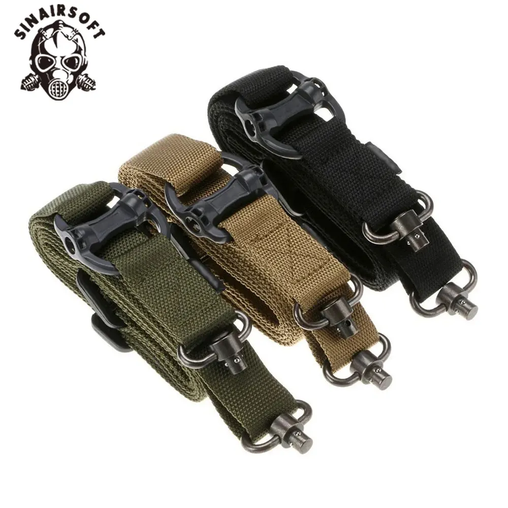 MS4 Eslinga táctica de rifle QD giratoria metal liberación rápida