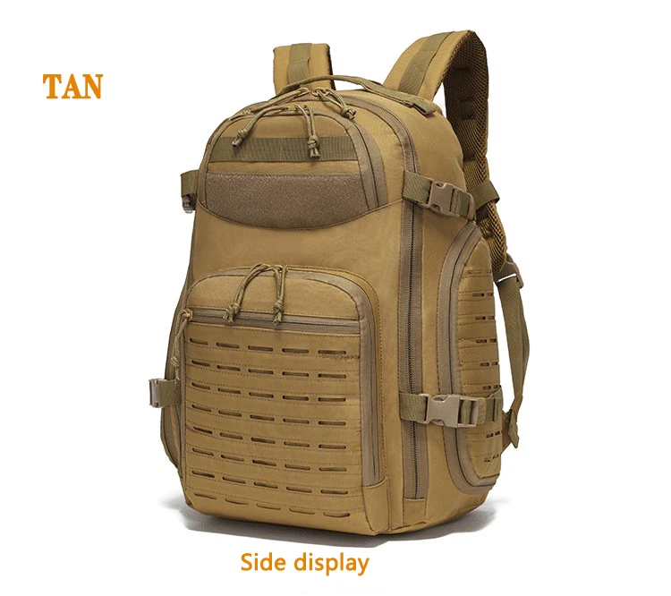 Mochila táctica militar Molle para escalada de montaña, equipo de caza del ejército, senderismo, Camping al aire libre, impermeable, pesca - imagen 4