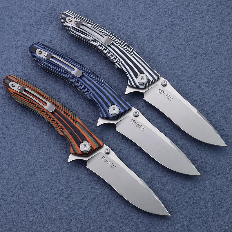Maxace Zealot 3,0: Cuchillo plegable G10 para uso diario EDC - imagen 5