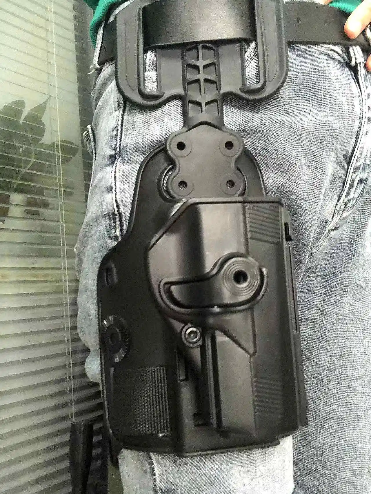 Funda de pistola para Beretta PX4, cinturón de cintura para mano derecha, pierna, caza, táctica, doble paleta, bolsa Mag, gira 360 grados, polímero - imagen 5