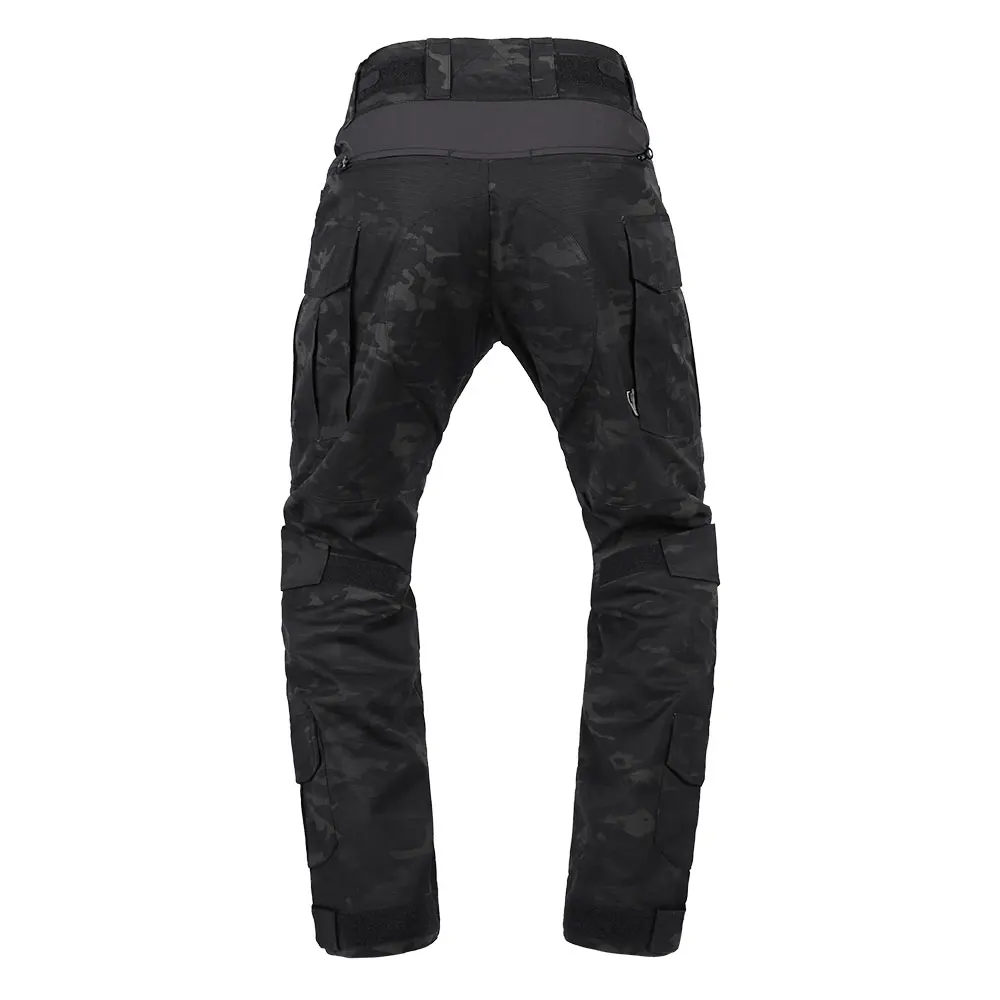 Emersongear G3 pantalones tácticos extendidos para hombre, pantalones Cargo de servicio, caza, senderismo, entrenamiento de combate, Airsoft, nailon, versión larga MCBK - imagen 5