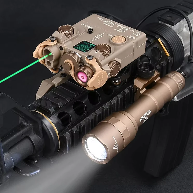 Luz Led táctica WADSN DBAL-A2 IR, versión estroboscópica, mira de puntería roja, infrarrojo IR con linterna M300A M600U Airsoft DBAL PEQ NGAL - imagen 4