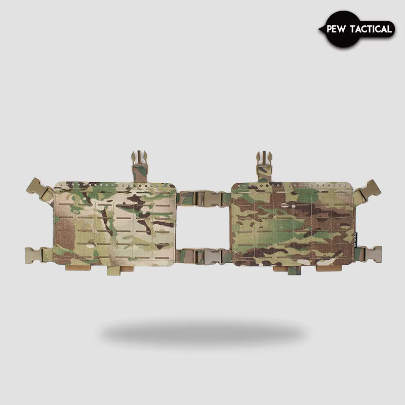 Alphaa Panel táctico de montaje en pecho SS 34 con base MOLLE