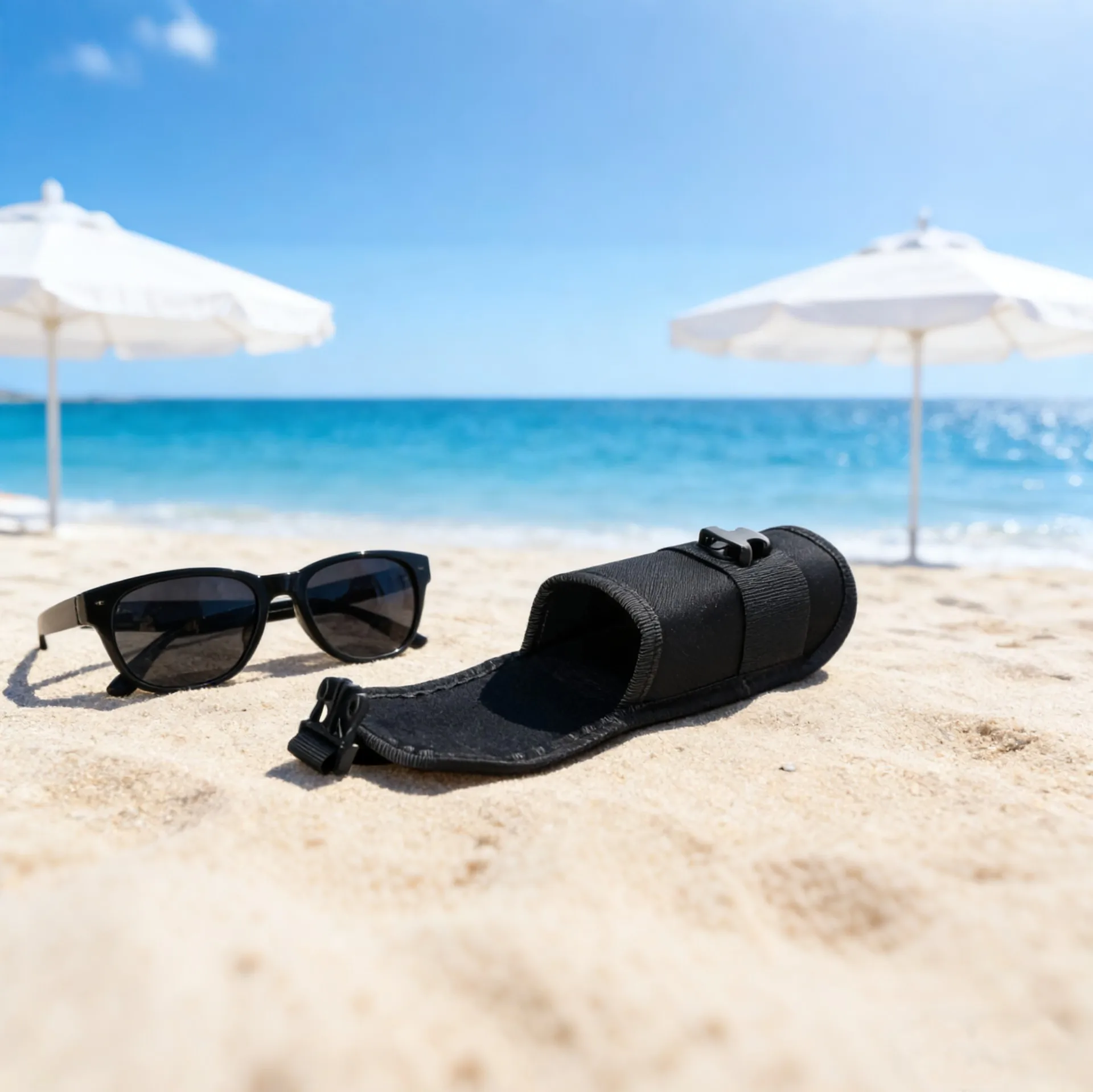 Bolsa para gafas de sol de concha dura para exteriores, paquete de gafas EDC Molle, accesorios de utilidad para senderismo y caza, estuche grueso para gafas de sol - imagen 2