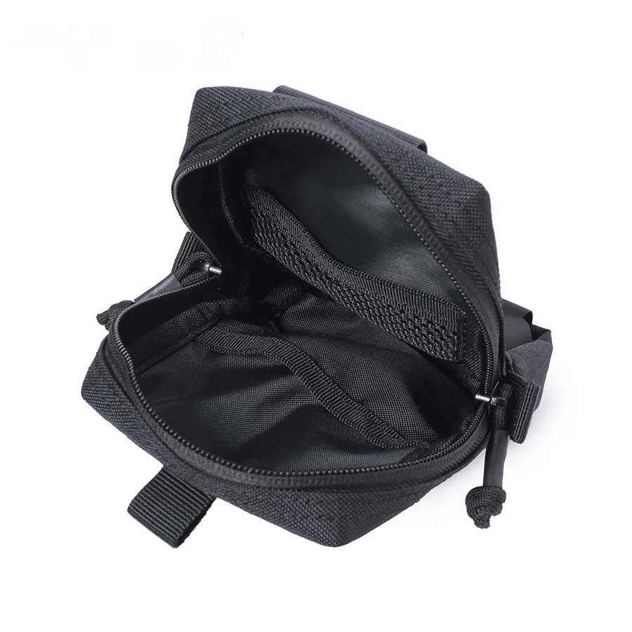 Bolsa de almacenamiento de escombros de teléfono móvil colgante de cintura Molle para senderismo al aire libre, bolsa de ocio de ciclismo multiusos - imagen 4