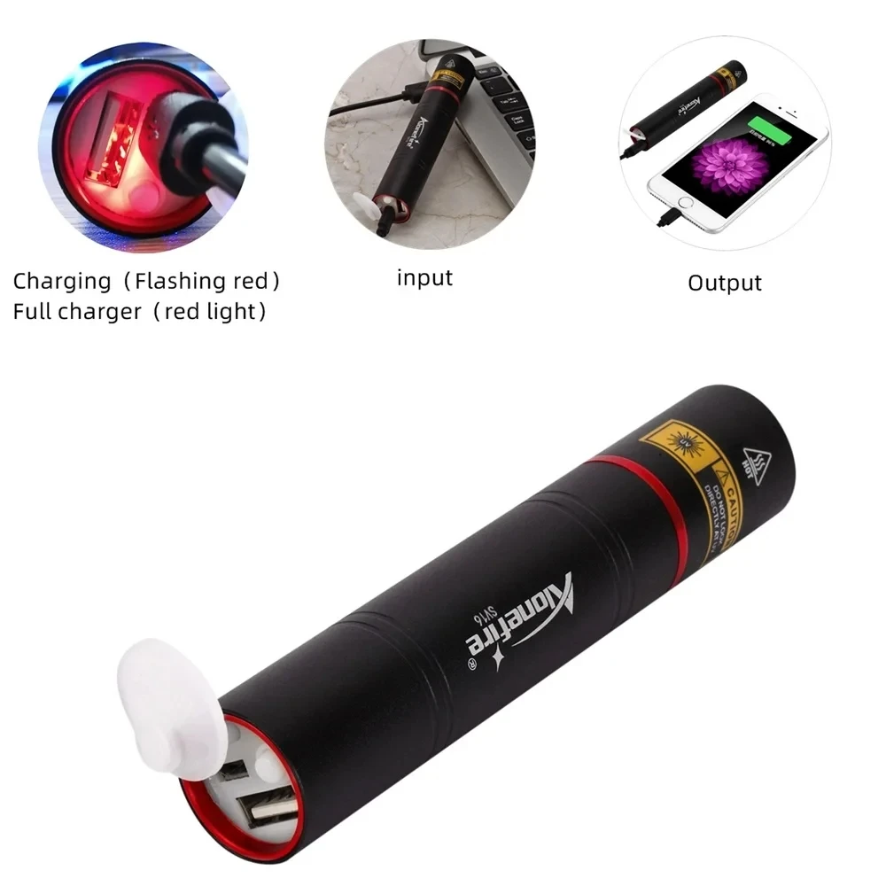 Linterna UV luz negra detector orina y hongos para inspección - imagen 5