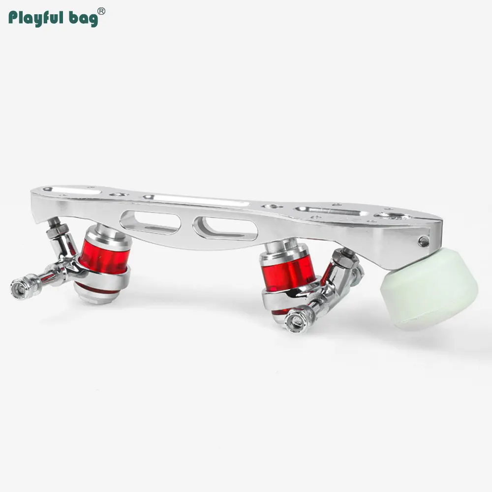 Patines de cuatro ruedas dobles 6061 CNC, soporte integrado, zapatillas de deporte, Base de modificación DIY, patines profesionales, camiones de zapatos AMB303 - imagen 5